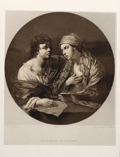 The Union of Drawing and Colour by Guido Reni
